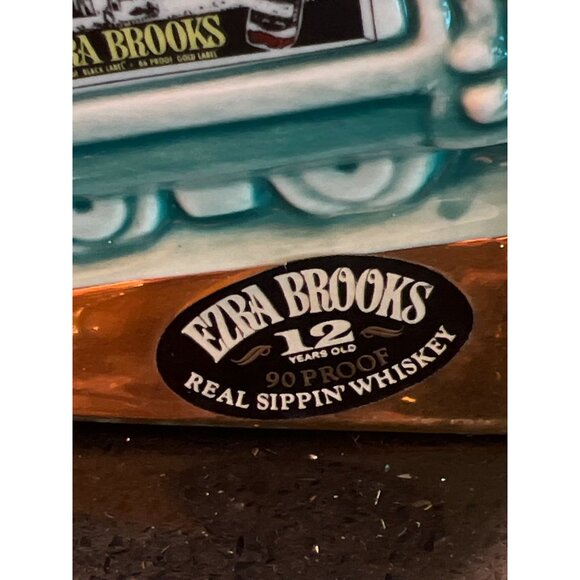 EZRA Brooks vintage whiskey decanter, circa 1968, HYDE PARK, cable car, unique - Picture 2 of 12